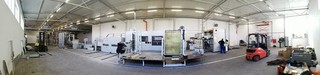 DESMONTAJE Y CARGA LINEA BOBST SPO160S CON PALETIZADOR RODA